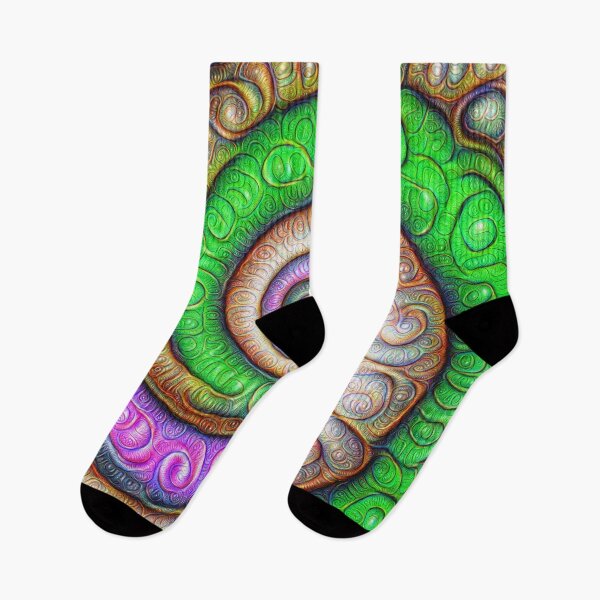 Item preview, Fibonacci spiral #DeepDream #Art designed and sold by blackhalt.