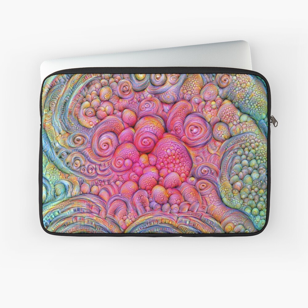 State of matter — Mesophase #DeepDream Laptop Sleeve