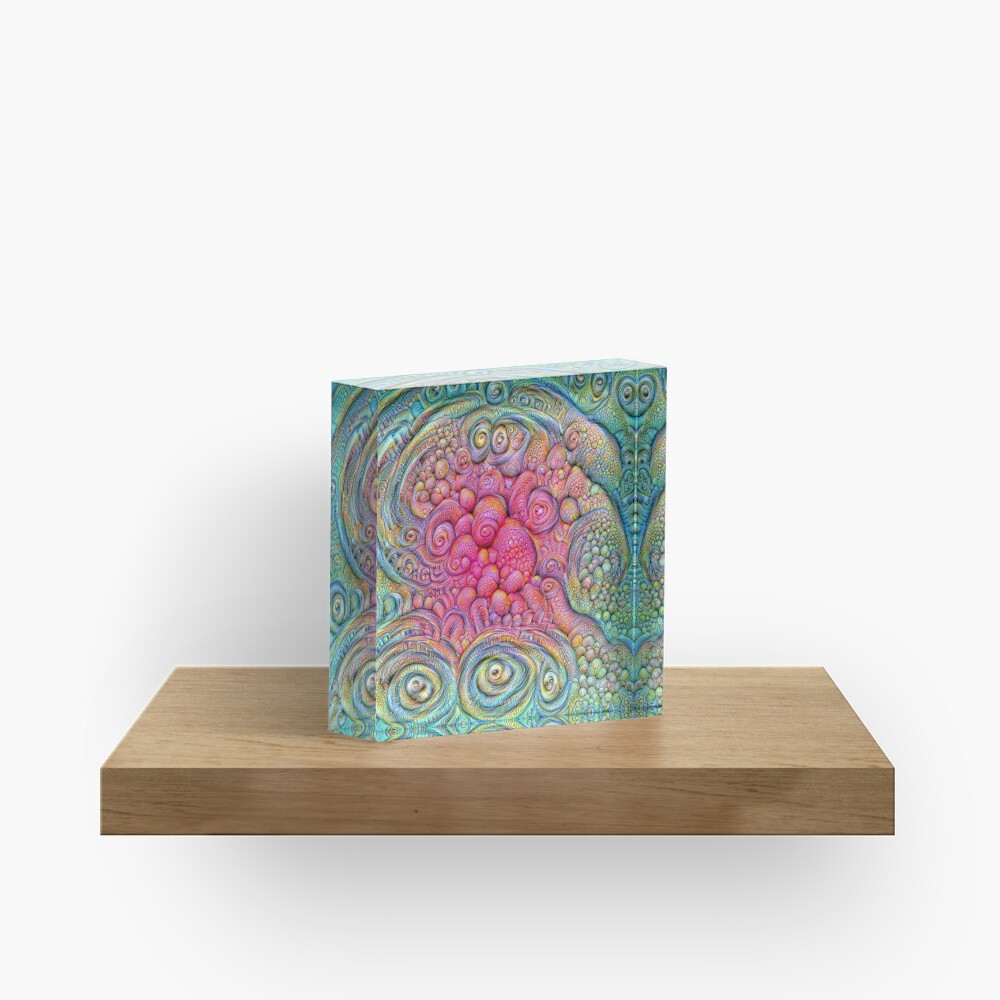 State of matter — Mesophase #DeepDream Acrylic Block