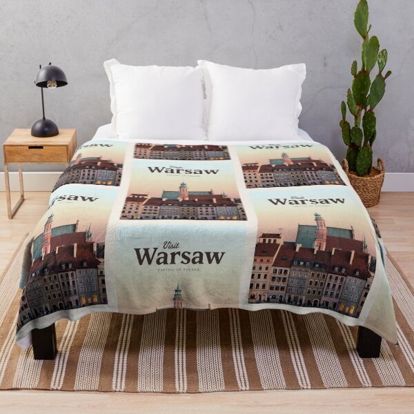 Item preview, Visit Warsaw designed and sold by Mercury Club.