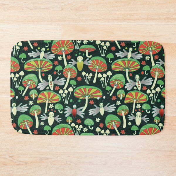 Item preview, fingerflies and fungi at night designed and sold by colorofmagic.