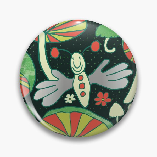 Item preview, fingerflies and fungi at night designed and sold by colorofmagic.