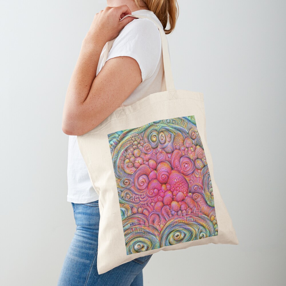 State of matter — Mesophase #DeepDream Tote Bag