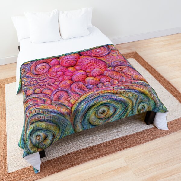 State of matter — Mesophase #DeepDream Comforter