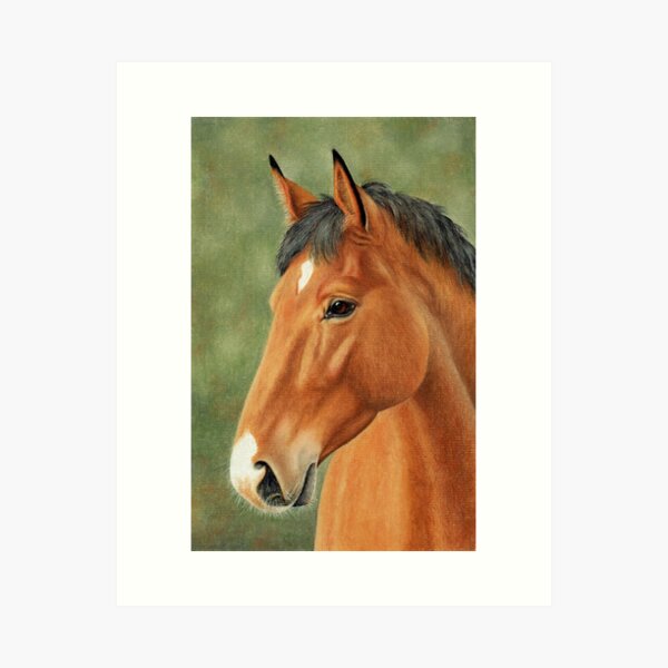 Item preview, Jeune cheval designed and sold by ColinBradleyArt.