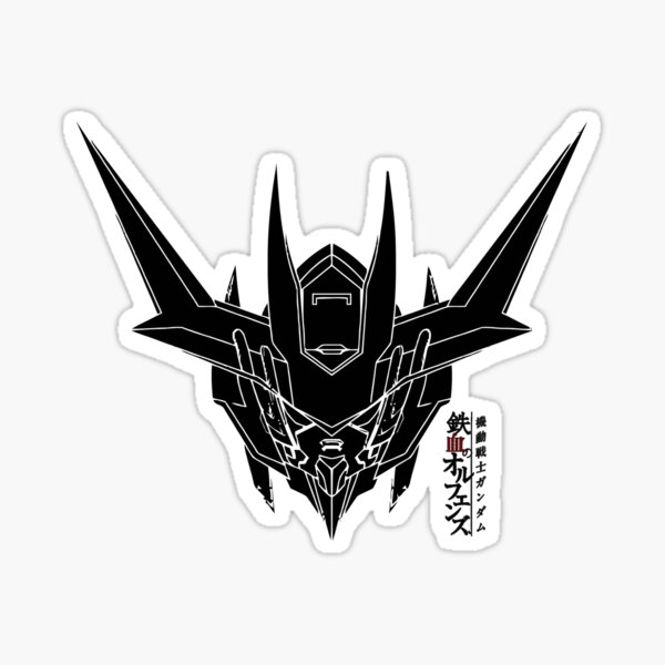 Gundam Barbatos Iron Blooded Orphans Orga Itsuka Mobile SuitGundam Mecha Transformers Sticker
