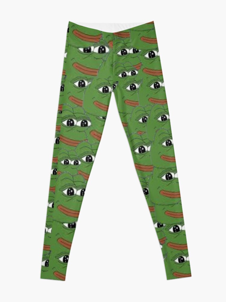 Pepe Meme Leggings for Sale by Lucie Duah