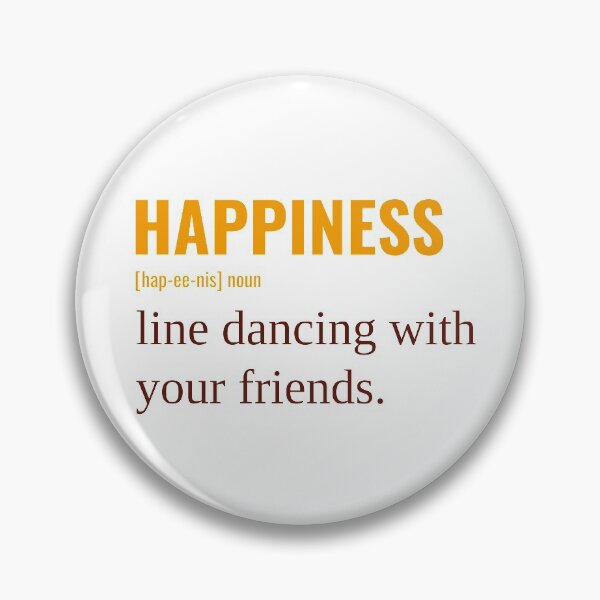 Item preview, Happiness Line Dancing With Your Friends. designed and sold by Peace4Patti.