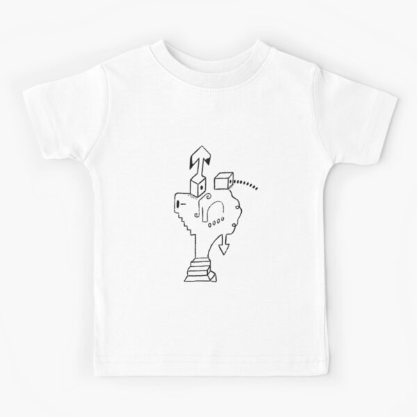 Camiseta Para Ninos Ilustracion Glumbo Con Lapiz De Carbon Negro De Raasclaat Redbubble