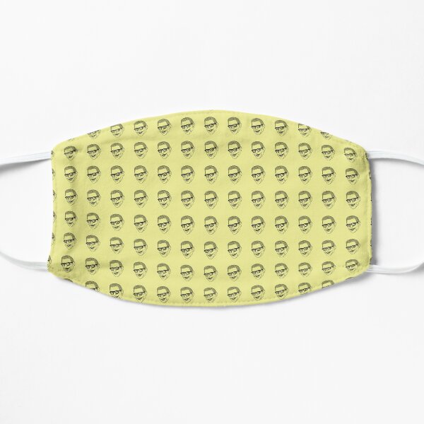 Jeff Goldblum Pattern Gold Mask