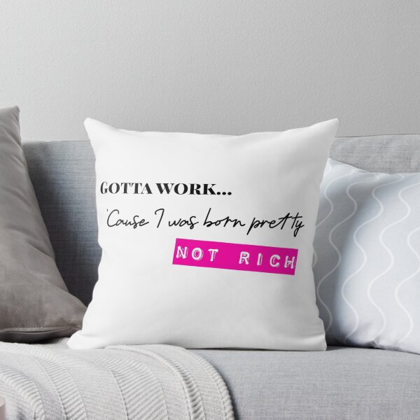 Item preview, I was born pretty not rich designed and sold by PatriciaSparkle.