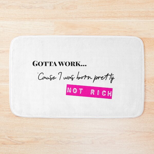 Item preview, I was born pretty not rich designed and sold by PatriciaSparkle.