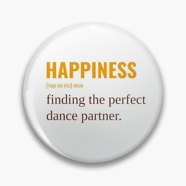 Item preview, Happiness Finding The Perfect Dance Partner. designed and sold by Peace4Patti.