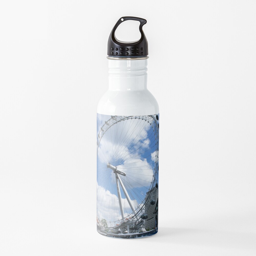 London Eye on a sunny day Water Bottle