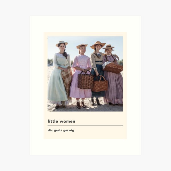Item preview, minimalist little women poster designed and sold by ☆ .*｡･.
