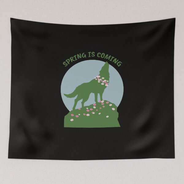 Item preview, Spring is coming wolf designed and sold by Schmuddelshirt.