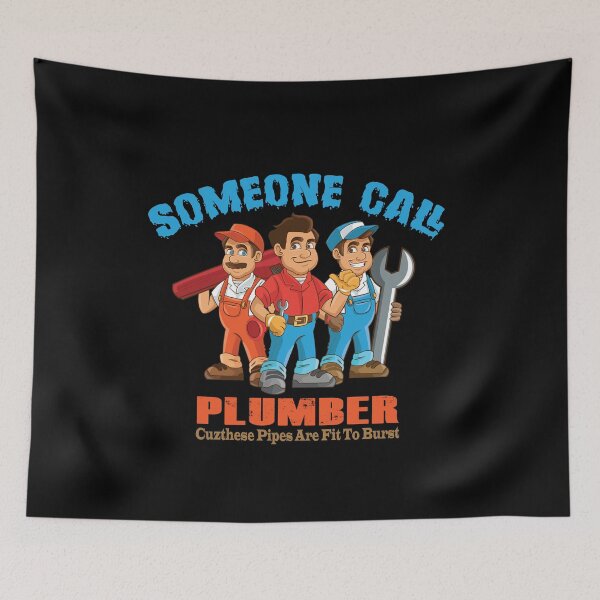 Item preview, Someone Call Plumber designed and sold by Tru-Bless Properties.