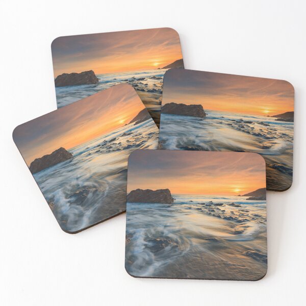 Item preview, Dollar Cove at Sunset (Gunwalloe). designed and sold by bitm2007.