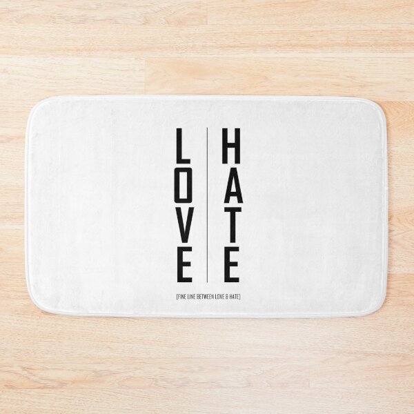 Item preview, Fine Line Between Love and Hate - Word Puzzle designed and sold by NGAGE "LIVE LIFE".