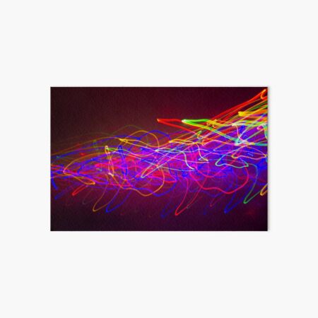 Electric Love red bird green bird Art Board Print