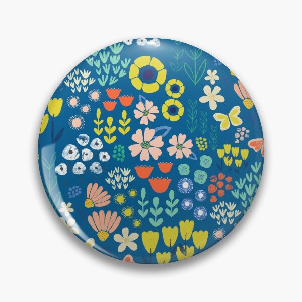 Item preview, Spring has Sprung in Blue designed and sold by Anne Lehman.