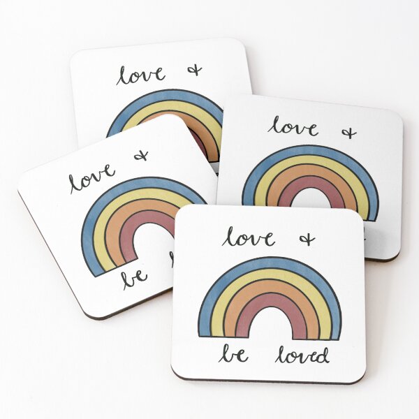 Item preview, Love and Be Loved Rainbow designed and sold by yellowqueen.
