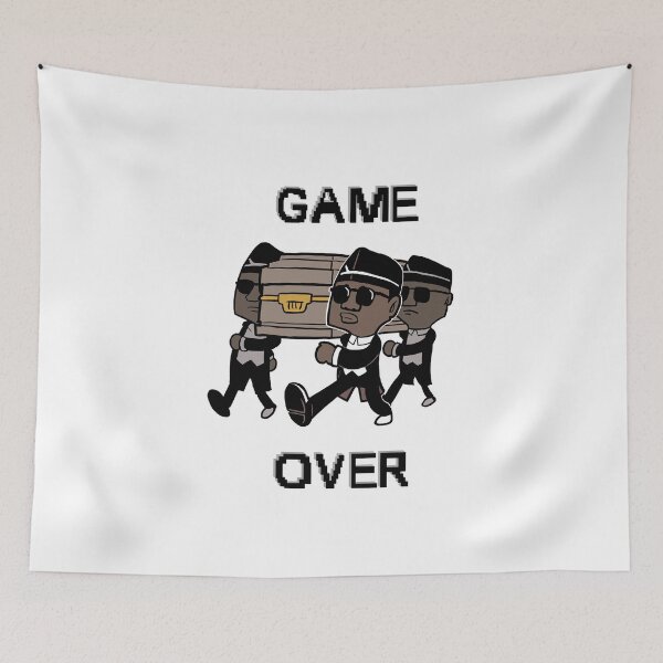 Item preview, Coffin Dance Game Over designed and sold by HoodlumTim.