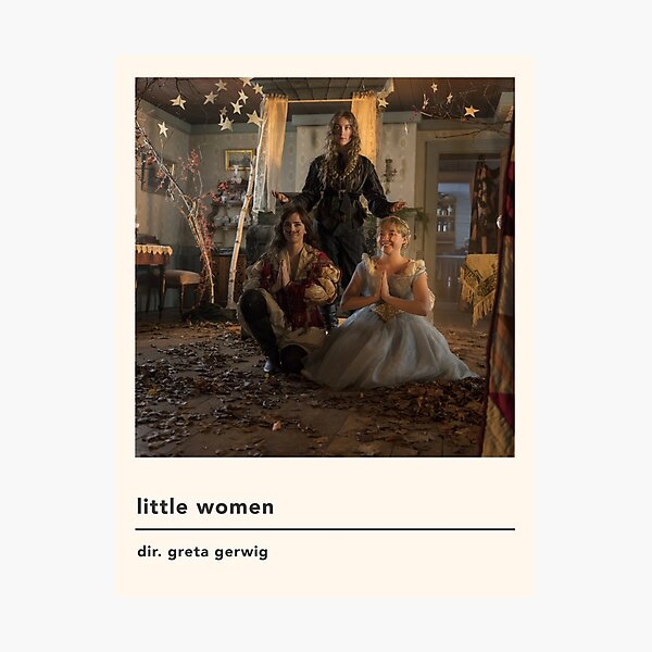 Item preview, minimalist little women poster designed and sold by ☆ .*｡･.