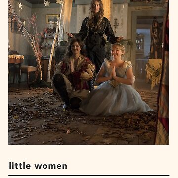 minimalist little women poster