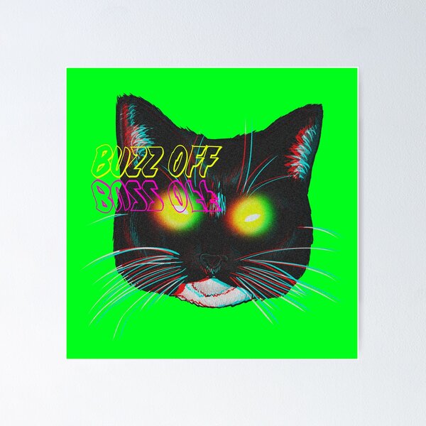 Item preview, Annoyed Cat Vibe designed and sold by ArenarBrand.