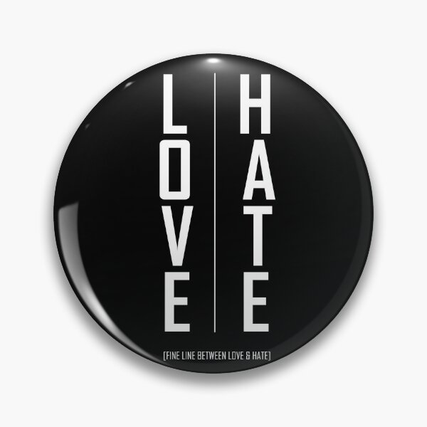 Item preview, Fine Line Between Love and Hate - Word Puzzle designed and sold by NGAGE "LIVE LIFE".