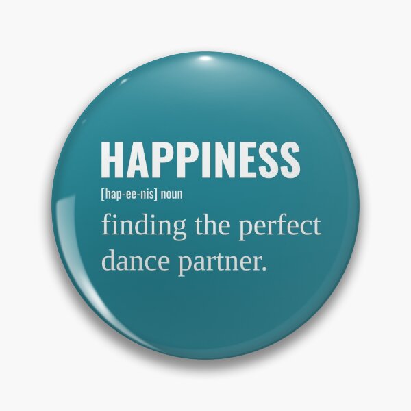 Item preview, Happiness Is Finding The Perfect Partner designed and sold by Peace4Patti.