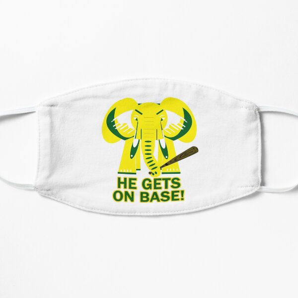 ¡Él consigue en base! ¡Elefante! Mascarilla