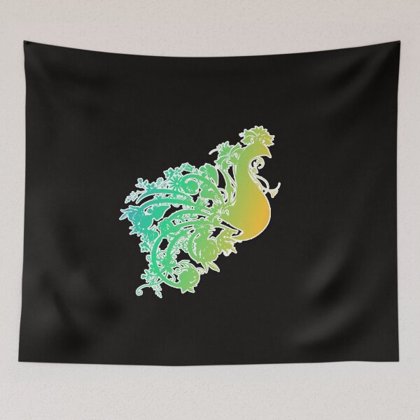 Item preview, peacock design designed and sold by Schmuddelshirt.