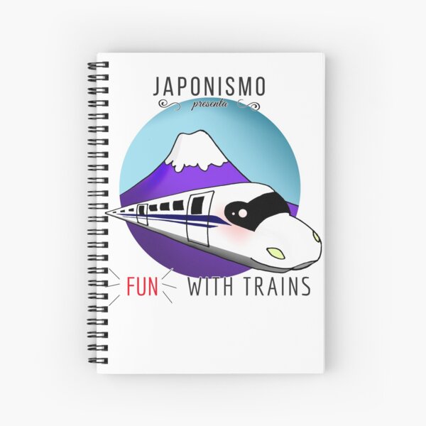 FunWithTrains: N700 - El regalo ideal para los aficionados a los trenes! Cuaderno de espiral