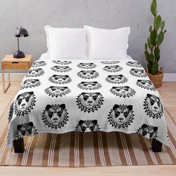 Item preview, Patterned Panda Mandala designed and sold by Shelly McClain.