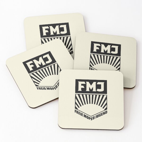 Item preview, FMJ - Free Moped Youth Logo (Black) designed and sold by VEB Ostladen.