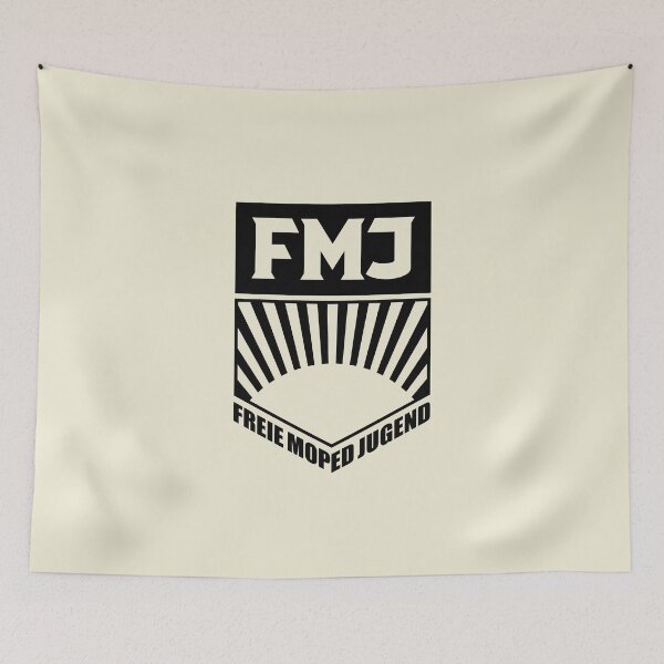 Item preview, FMJ - Free Moped Youth Logo (Black) designed and sold by VEB Ostladen.