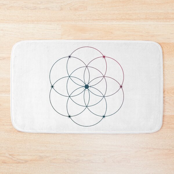 Item preview, Flower of life sacred geometry symbol designed and sold by Veronika Bychkova.