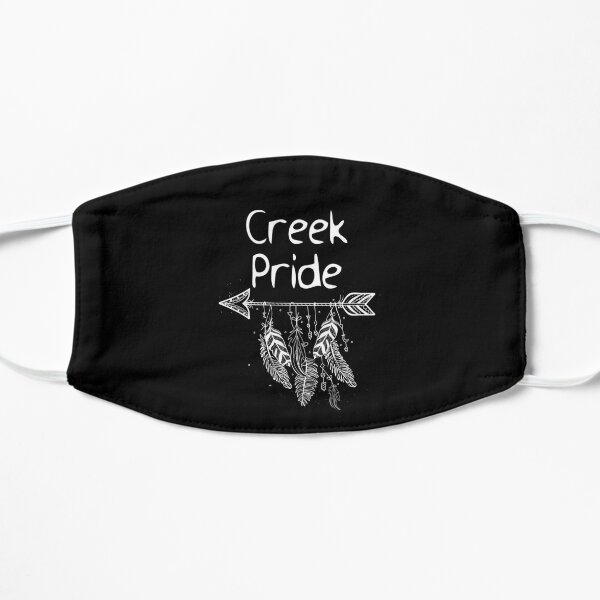 Creek Pride Native American Proud Nice Gift Men Women Kids Flat Mask