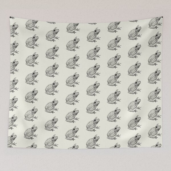 Item preview, Hyla cinerea II designed and sold by Nina McDonnell.