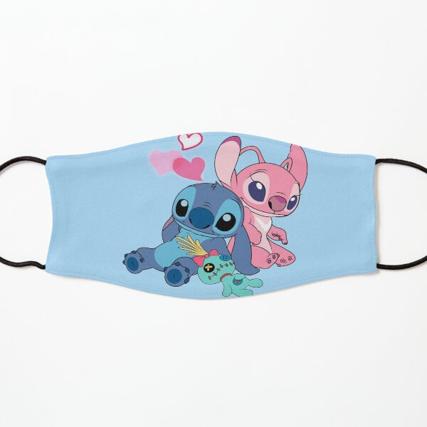 Stitch & Angel 2 Mascarilla para niños