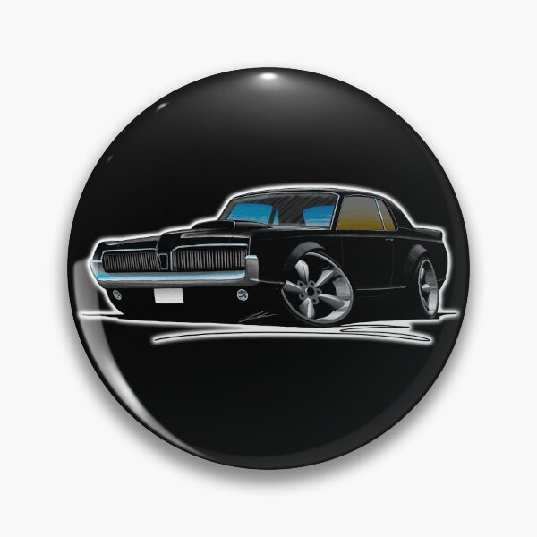 Item preview, Mercury Cougar (1968)(A) Black designed and sold by Yeomans Cartoons.