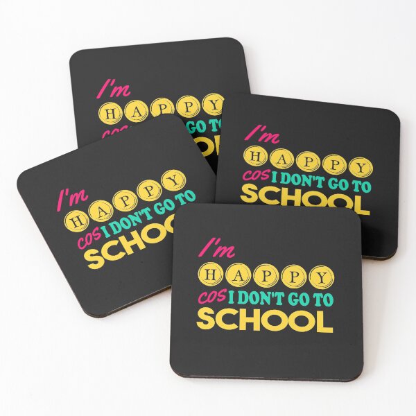 Item preview, Iam Happy cos I don't go to School - funny kids, holiday t-shirt designed and sold by ViVedX.