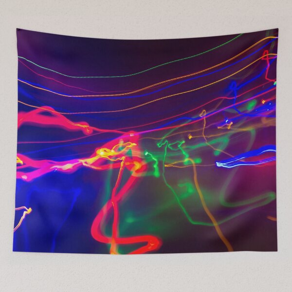 Item preview, Electric Love sound waves  designed and sold by FOLK ART FUSION by heidiannemorris.