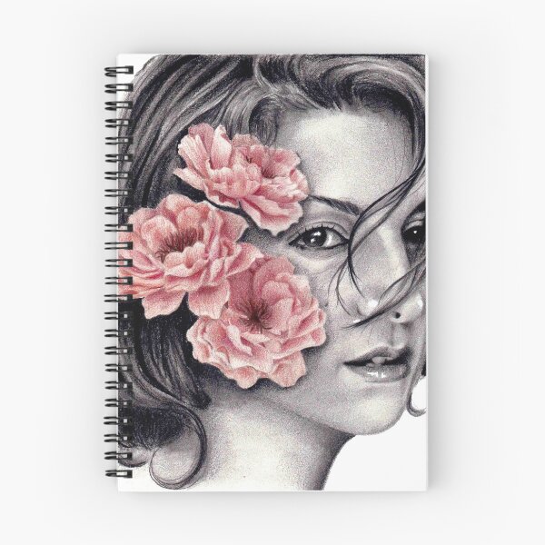 Item preview, drawing of Najwa Nimri, florecer 3/3 designed and sold by carlomgiorgia.