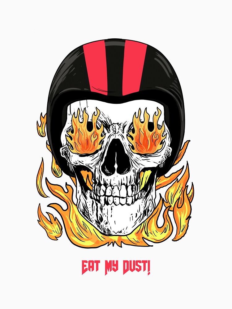  Eat My Dust Motocross T Shirt : Clothing, Shoes & Jewelry