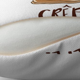 Alternate view of Oh Crepe! Throw Pillow