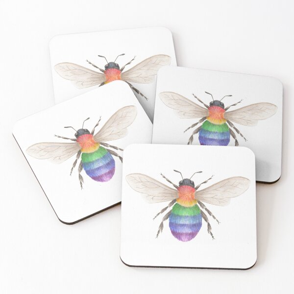 Aperçu de l'œuvre Rainbow Bumblebee créée et vendue par Theodora Gould.