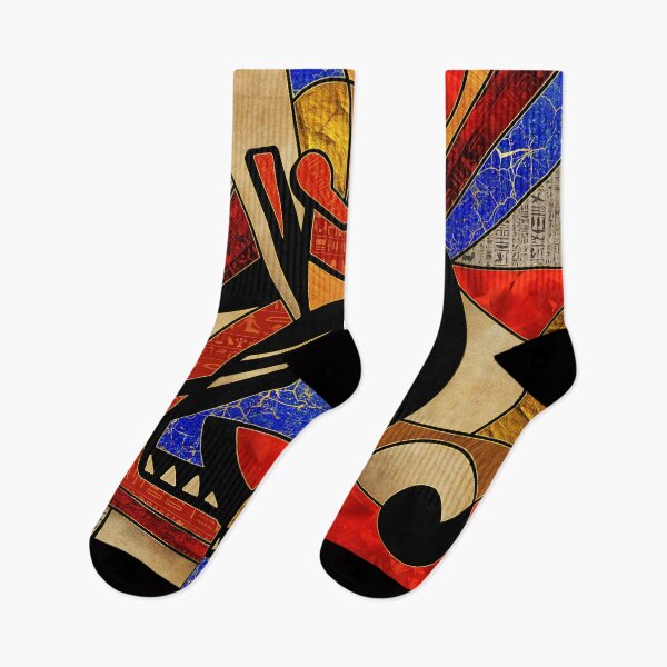 Item preview, Egyptian Horus Geometric Abstract designed and sold by k9printart.